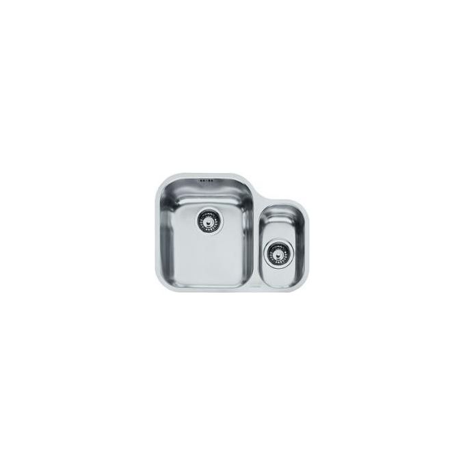 Franke AMX 160 Lavello Acciaio Inox Spazzolato da incasso Sottotop 1 Vasca e 1-2 Acciaio 58x45cm 122.0021.448