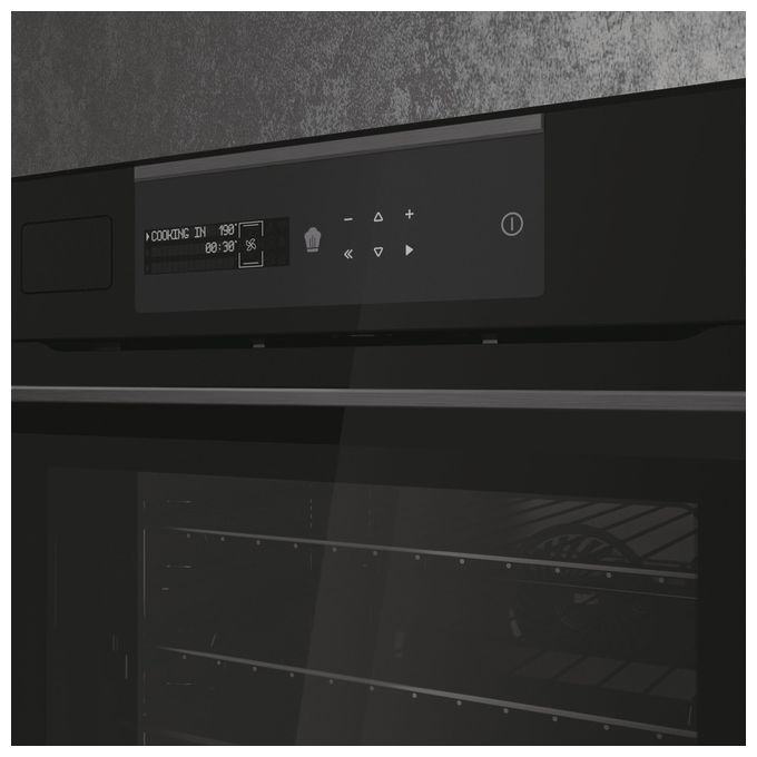 Forno Haier I-Message Steam Series 6 HWO60SM6S9BH - Vapore, Pirolisi, Classe A+