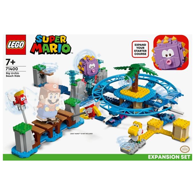 LEGO Super Mario Spiaggia del Ricciospino Gigante Expansion Set