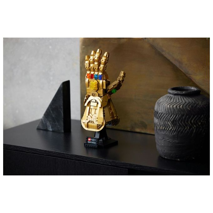 LEGO Super Heroes Marvel 76191 Guanto dell'Infinito di Thanos, Modello da Costruzione Avengers da Collezione, Set per Adulti