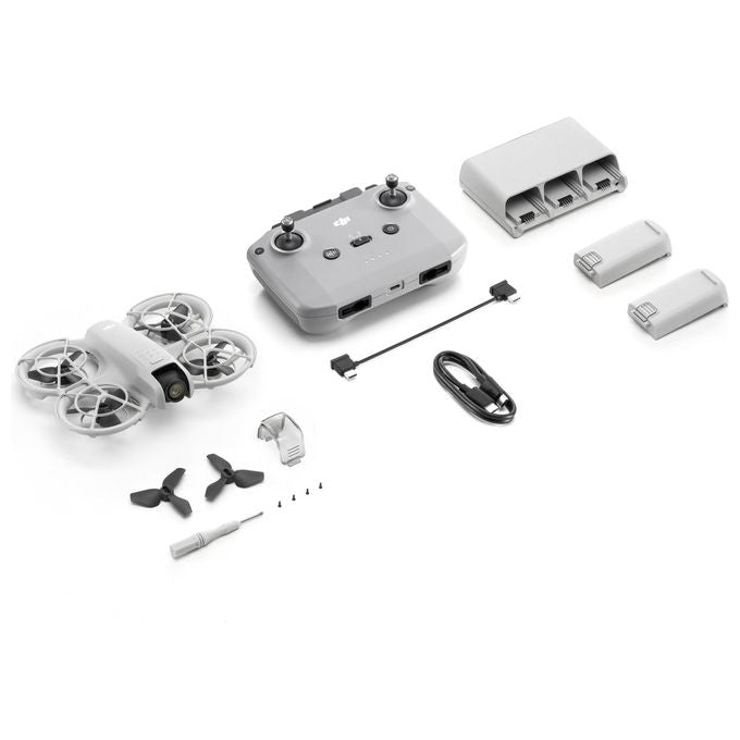 DJI Neo Fly More Combo Quadrirotore 12 MP Nero e Bianco