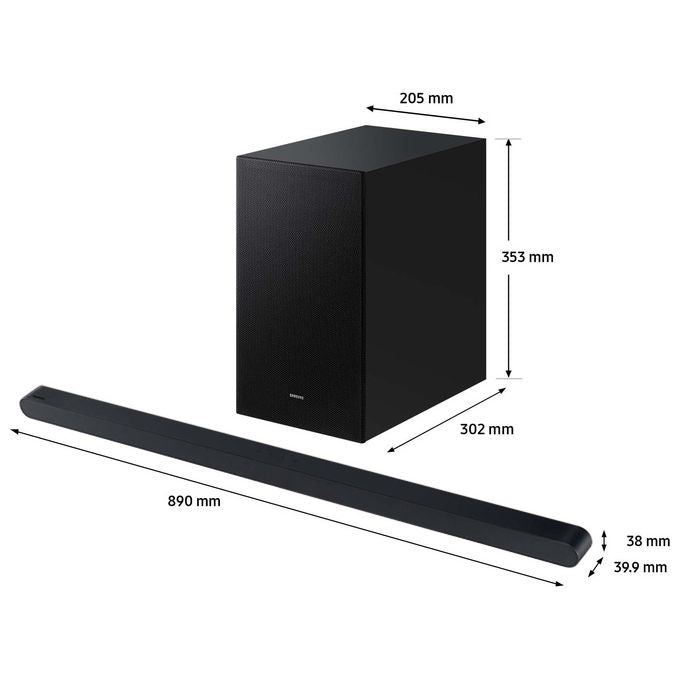 Samsung Soundbar HW-S700D 3.1Ch Ultra Slim Design Wireless Dolby Atmos Q-Symphony
