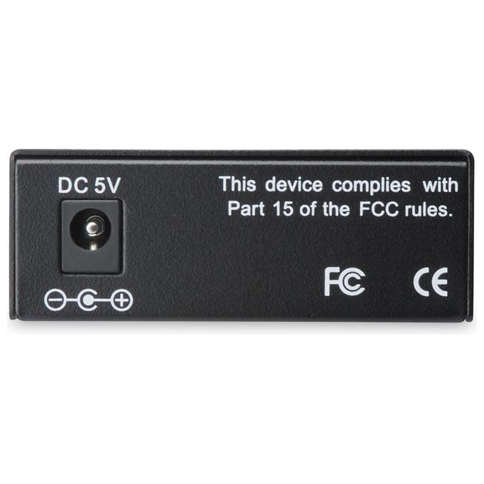Digitus Convertitore Media Gigabit Ethernet 1000 Mbit-s 1310 nm Modalita' Singola Nero