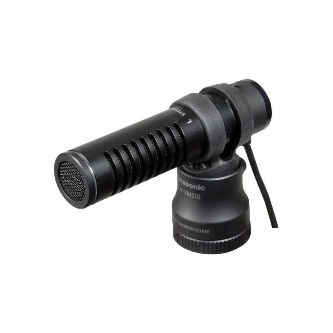 Panasonic Microfono per Videocamera Digitale Cablato Stereo 3,5mm Nero