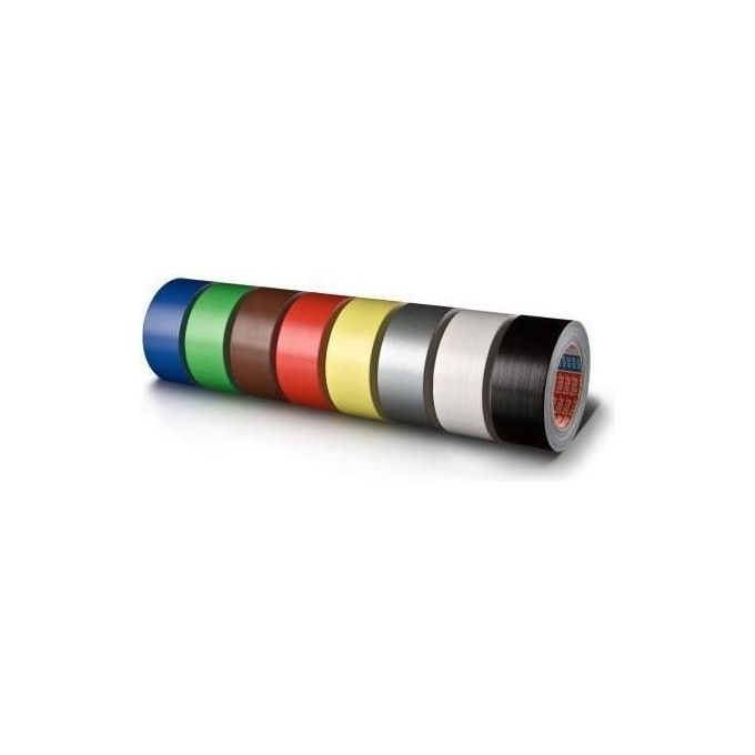 Tesa Nastro Tela Plastif.50mmx25m Verde