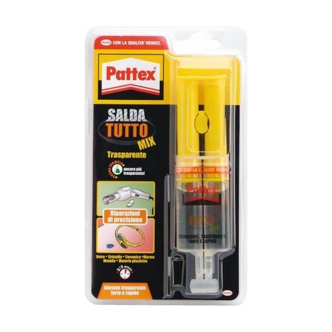 Adesivi Pattex Power-Epoxy Saldatutto Siringa Gr. 28 Mix