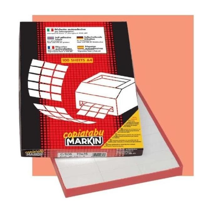 Markin Cf100 Etichette 210x297 Giallo