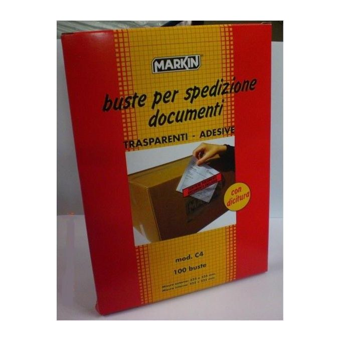 Markin Confezione 100 buste Adesive 322x225mm