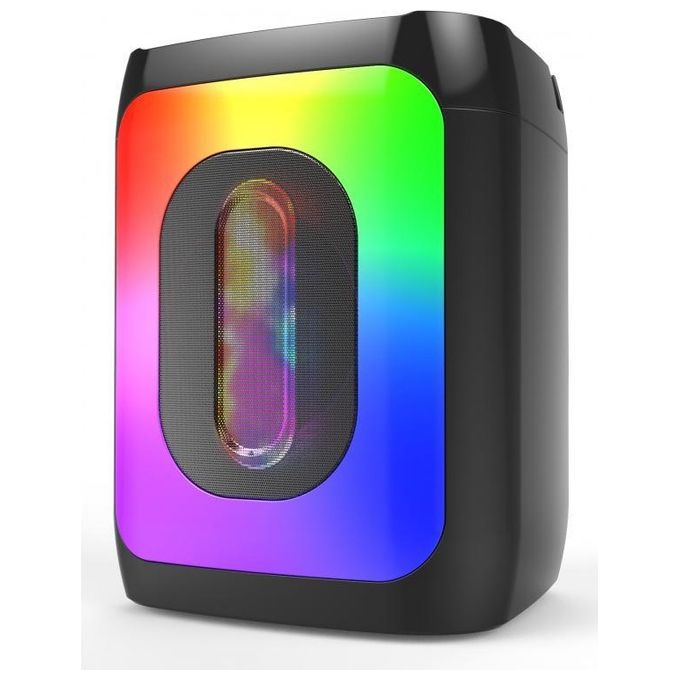 New Majestic Party Speaker Flame 1 Pro Tws Batteria Ricaricabile 80W Bluetooth con Microfono e Luci