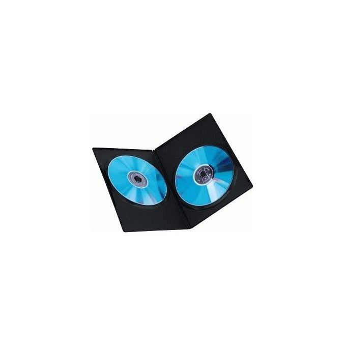 Hama Dvd Slim Double-Box 25 Pezzi 2 Dischi Nero