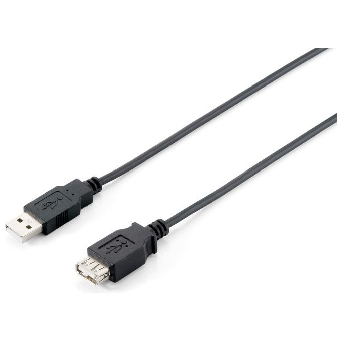 Equip Usb 2 Estensione Cbl A-a 18m M-f Black