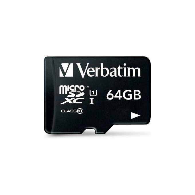 Verbatim Premium Scheda di Memoria MicroSDXC 64Gb Classe 10