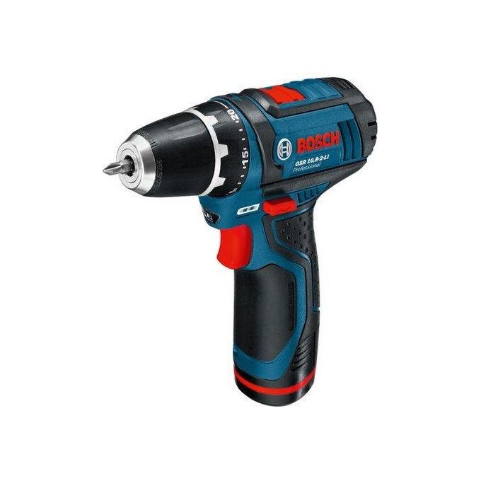 Bosch Kit Avvitatore A Batteria 2 Batterie 1,5 Ah Caricabat E Valigia