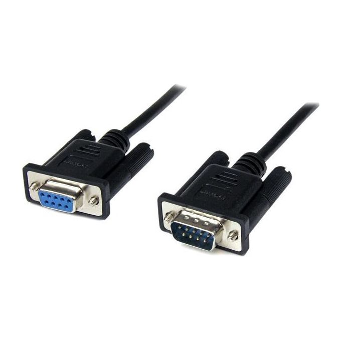 StarTech Cavo Seriale Null Modem Db9 Rs232 Nero 2 M - F-m