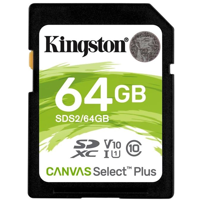 Kingston Canvas Select Plus SD - SDS2-64GB Class 10 UHS-I