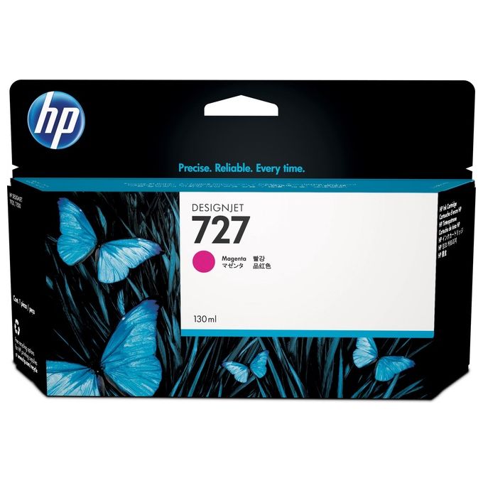 HP B3P20A DesignJet 727 Cartuccia Inchiostro 130 ml colore Magenta