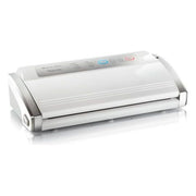Magic Vac Dinamika Macchina Sottovuoto Alimenti Multifunzione Professionale per Sacchetti Sottovuoto Contenitori e Marinatura con Kit Sottovuoto Alimenti Brevettata Made in Italy Silver White