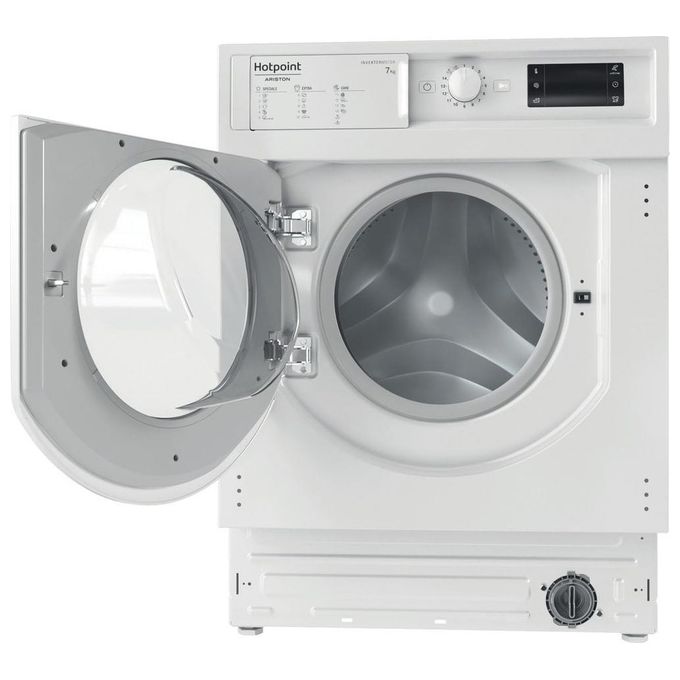 Hotpoint BI WMHG 71483 EU N Lavatrice da incasso Frontale 7 Kg 1400 rpm Classe D Motore Inverter 14 Programmi (81.5x59.5x54.5 cm) colore Bianco