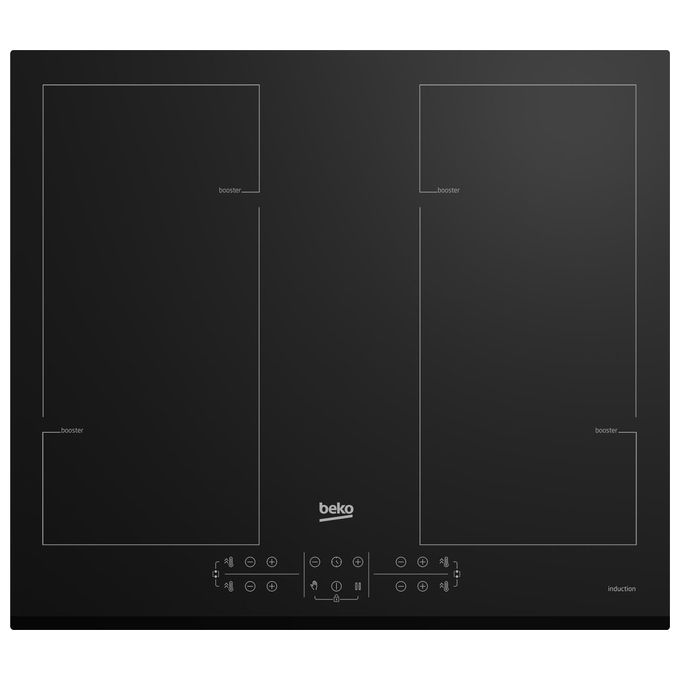 BEKO HII64206F2MT Piano Cottura Nero da Incasso 58cm a Induzione 4 Zone