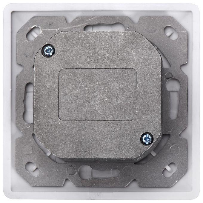 Digitus DN-9007-S-1 Presa Energia 2 per Rj-45 Bianco