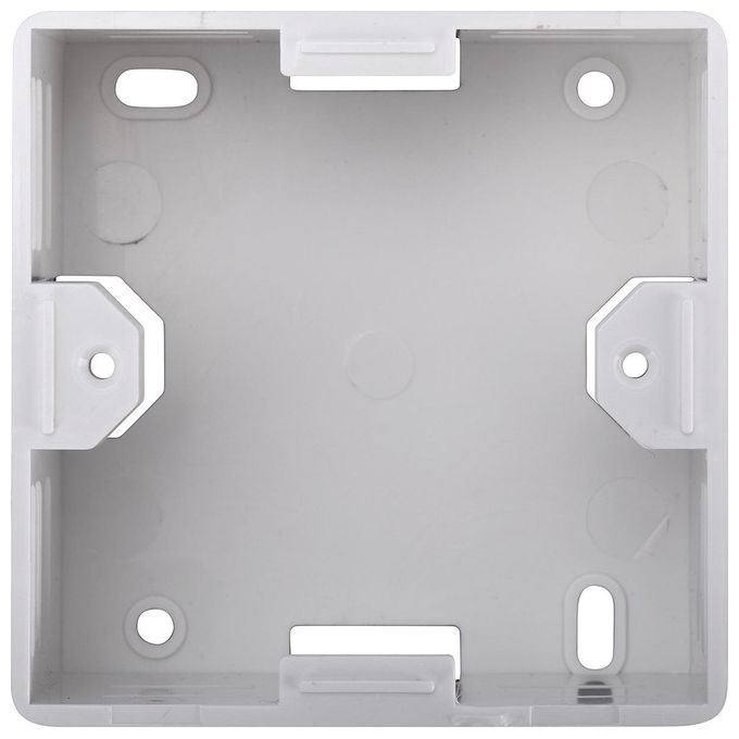 Digitus DN-9007-S-1 Presa Energia 2 per Rj-45 Bianco
