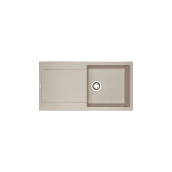 Franke Lavello Granite MRG 611-L 3 1-2 WWK WOF Sahara 1 Vasca + scolapiatti 97 cm 114.0066.675