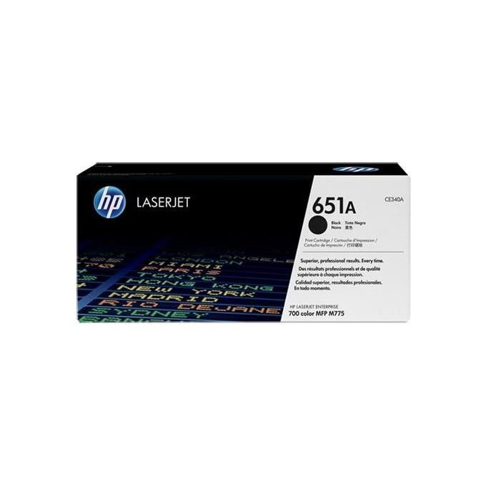 HP 651A Nero originale LaserJet cartuccia toner ( CE340A ) Contract per LaserJet Enterprise 700 MFP M775dn, 700 MFP M775f, 700 MFP M775z, 700 MFP M775z+