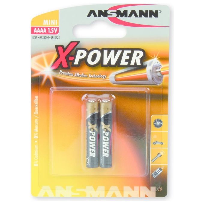 Ansmann X-power Aaaa Alcaline Box 2x
