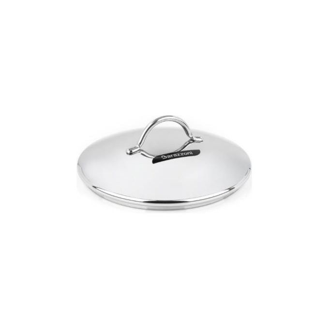 Barazzoni 266121012 Bonita Coperchio Pentola Acciaio Inox 18-10 Diametro 12 cm Adatto Induzione colore Acciaio inox