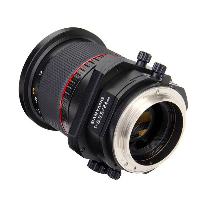 Samyang Obiettivo T-s 24mm F-3.5 Ed As Umc Per Canon