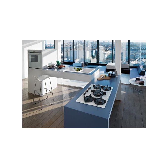 Franke Lavello Granite MRG 651 3 1-2 WWK REV WOM MWhite 1 Vasca + vaschetta + scolapiatti 97 cm 114.0153.911