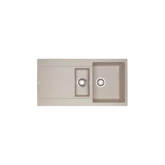 Franke Lavello Granite MRG 651 3 1-2 WWK WOF G Sahara 1 Vasca + vaschetta + scolapiatti 97 cm 114.0066.684