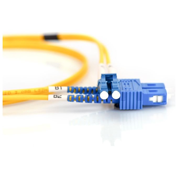 Digitus cavo fibra ottica lc a sc monomode duplex 9-125 mt.10 (al9lcsc10i)