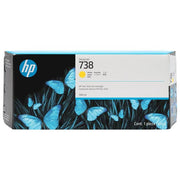 HP Cartuccia d'Inchiostro DesignJet 738 Giallo 300ml