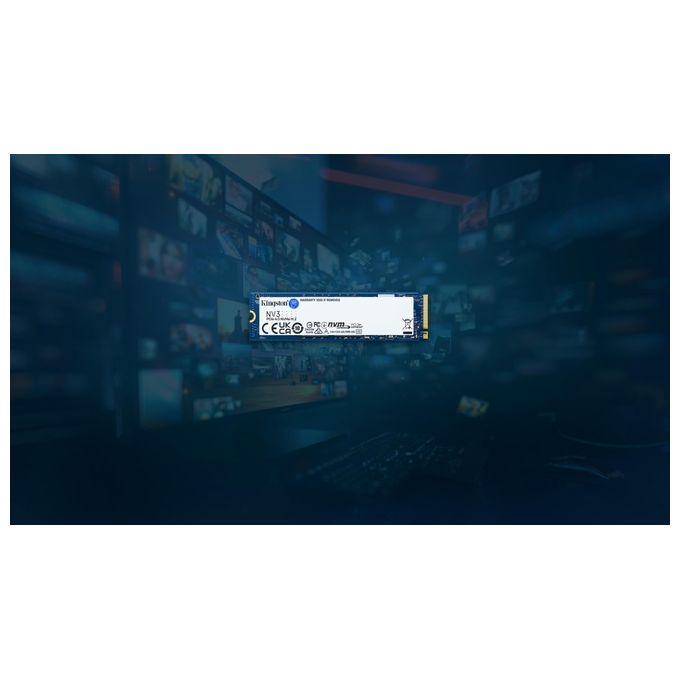 Kingston Technology 4Tb NV3 M.2 2280 NVMe SSD