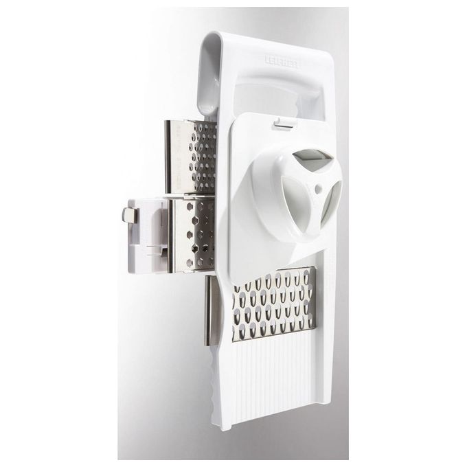 Leifheit 23170 Comfortline Grattugia Universale 5 inserti lavabile in lavastoviglie colore Bianco