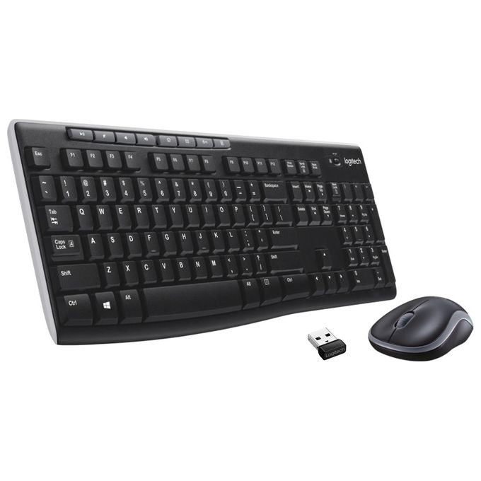 Logitech MK270 Tastiera RF Wireless QWERTZ Svizzere Nero
