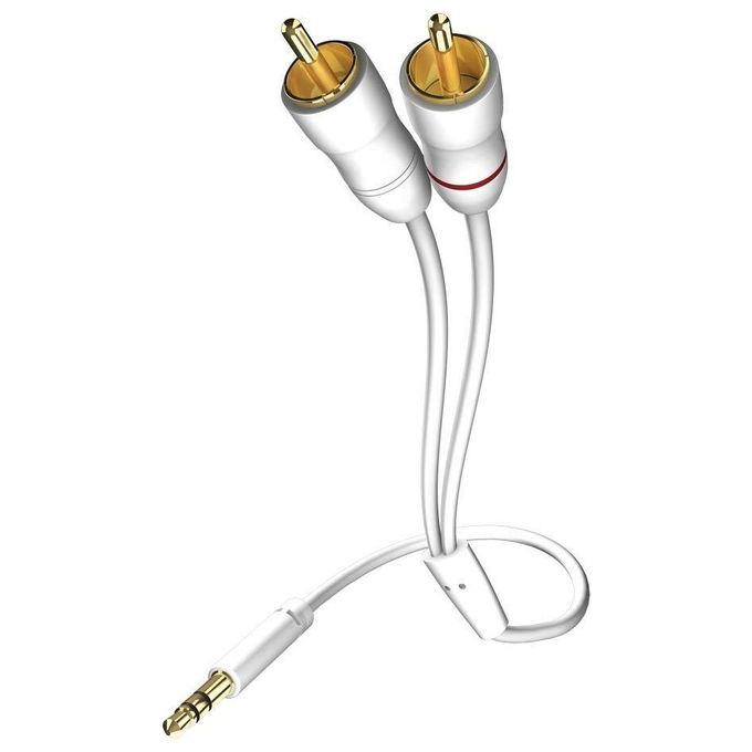 In-Akustik Star Cavo Audio 3,5mm Jack - Cinch 0,75mt