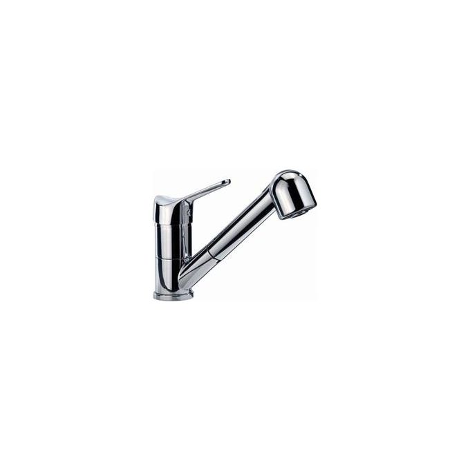 Foster 8449 500 S1000 Z65 Miscelatore monocomando con canna girevole 180° ed estraibile Cromo