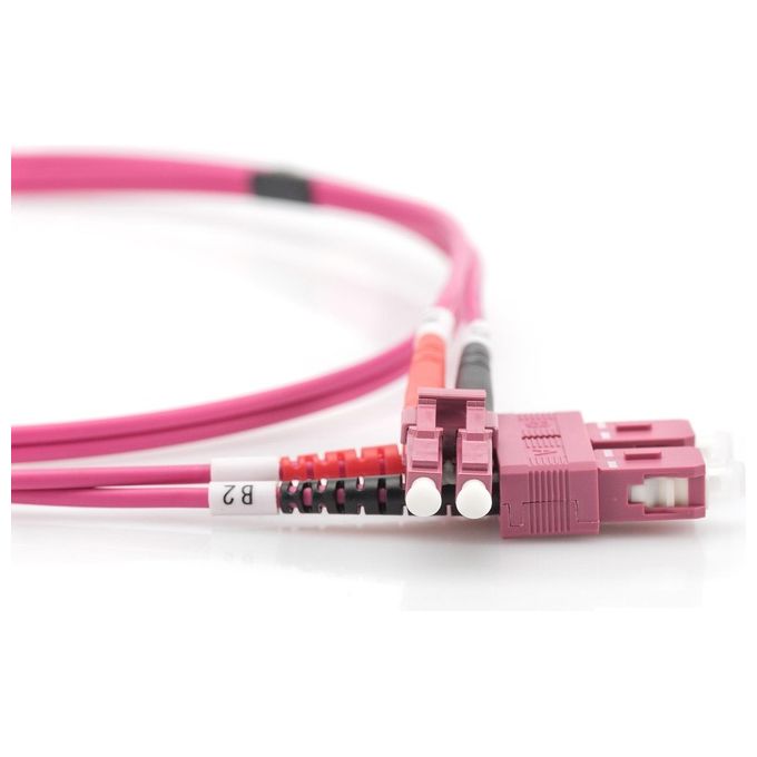 Digitus cavo fibra ottica lc a sc multimode duplex 50-125 mt.3 om4
