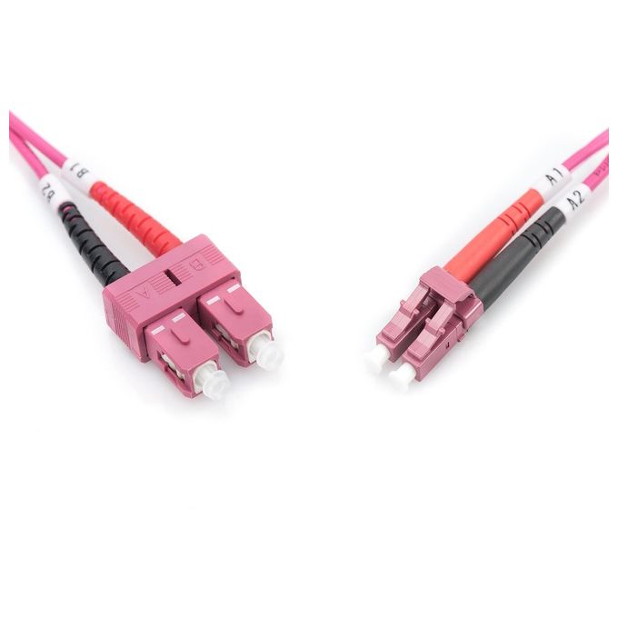 Digitus cavo fibra ottica lc a sc multimode duplex 50-125 mt.3 om4