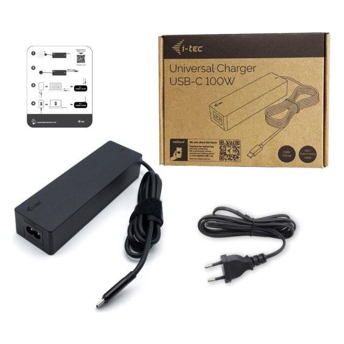I-tec Universal Charger Usb-c pd 30 100w