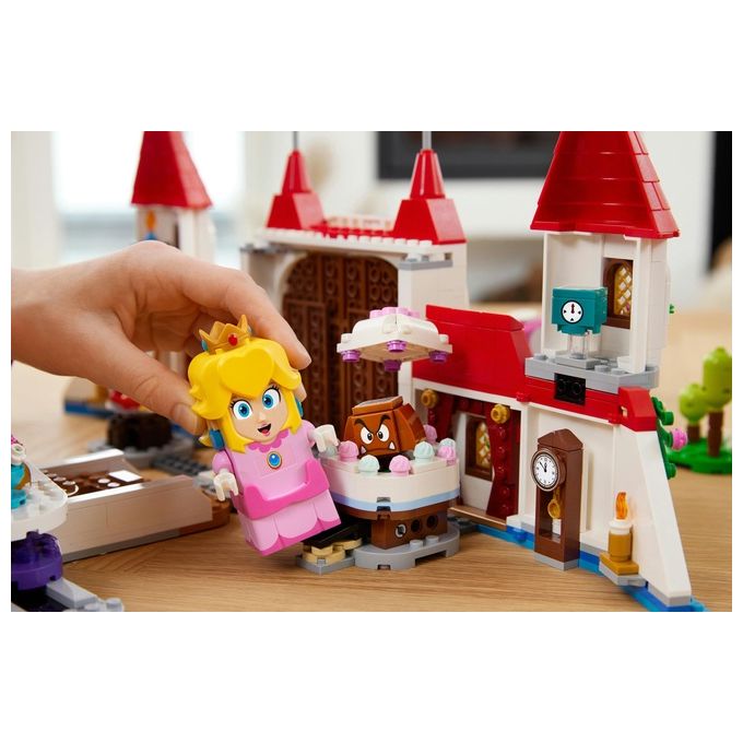 LEGO 71408 Super Mario Pack Espansione Castello di Peach 1216 pezzi 5 personaggi inclusi (48x37x9 5 cm) colore Nero