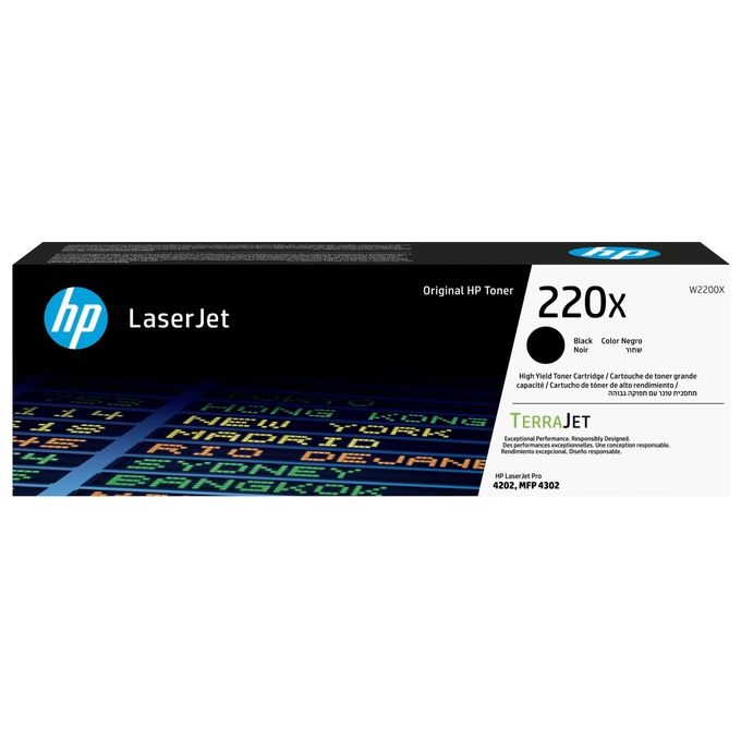 HP Toner Originale Nero LaserJet 220X