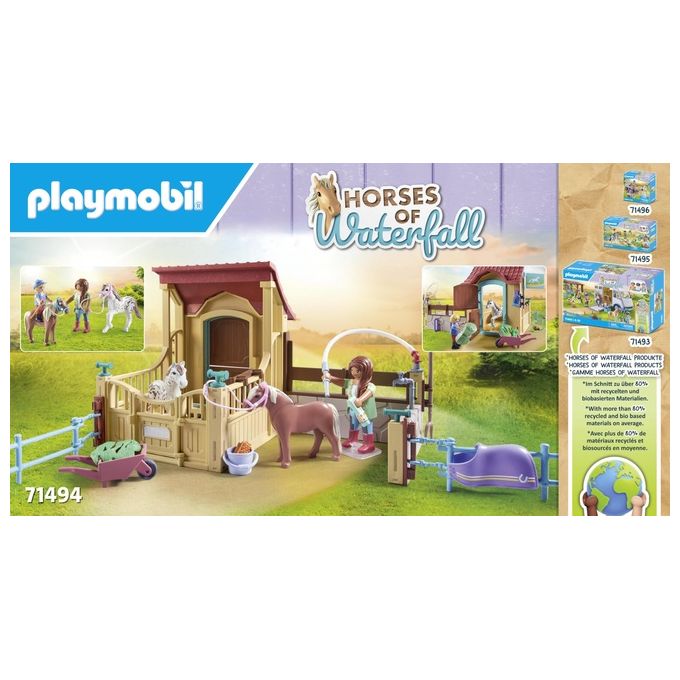 Playmobil Scuderia con Recinto Horses of Waterfall