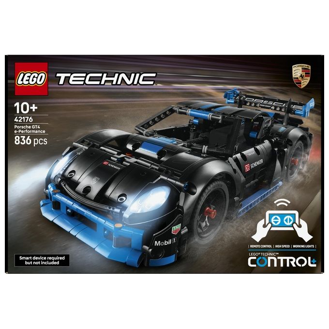 Lego Technic Auto da Corsa Porsche GT4 e-Performance, Macchina Telecomandata, Modellino di Auto da Costruire Interattivo