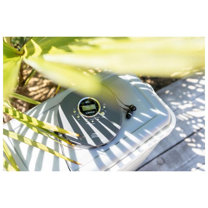 Lenco CD-400 Lettore CD Portatile Grigio