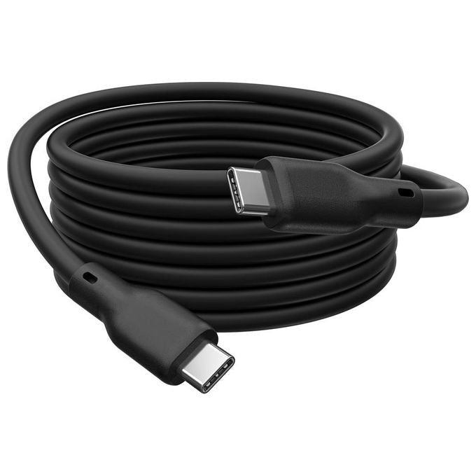 Digitus Cavo Guaina Silicone Usb-C - Usb-C 1mt Usb 4.0 Gen3 40G 240W 8k Nero
