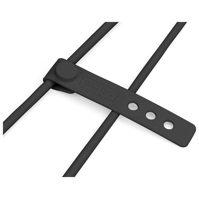 Digitus Cavo Ricarica Guaina Silicone Usb-C - Usb-C 0.5mt Usb 2.0 60W Nero