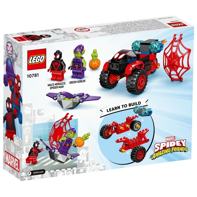 LEGO Marvel Miles Morales: La Techno Trike di Spider-Man